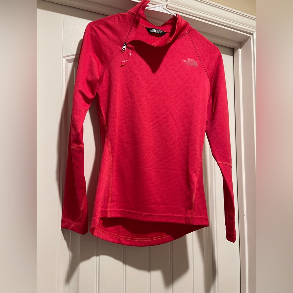North Face half zip size xs, new